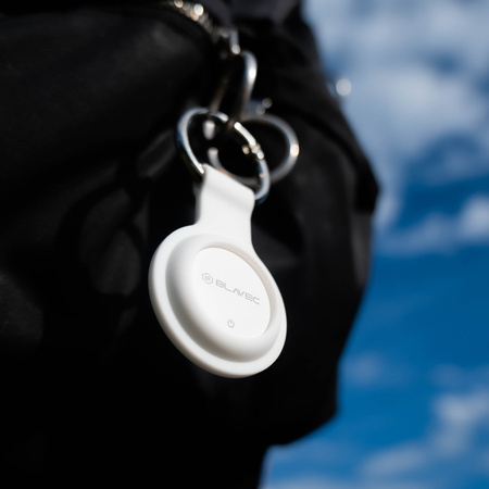 Blavec Lokalizator GPS Tag BTG-03 - Bluetooth Tracker Dual Apple & Android (BTBTG03-W4) biały - 4 sztuki