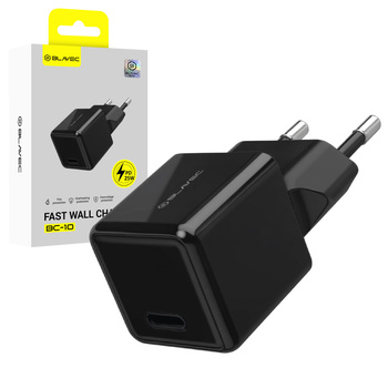 Blavec Netzladegerät BC-10 USB-C PD 25W 3A - Schwarz