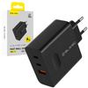 Blavec Ładowarka Sieciowa BC-11 GaN USB + 2xUSB-C QC PD 65W 3A - Czarna
