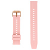 Blavec Universelles Armband für W-17 Amber 18mm Silikon - Rosa