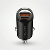 Blavec Autoladegerät BS-02B-C Aero - USB + Typ C - QC 3.0 18W PD 30W mit Kabel Typ C auf Typ C (CCBS02BCA-UCB) schwarz