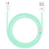 Blavec Candy kabel w oplocie - USB na Typ C - PD 60W 3A 1 metr (CCA-UC3GN10) zielony