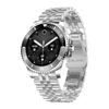 Blavec Smartwatch M-02 Business AMOLED Full Touch Voice Call - Silber