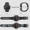 Blavec Smartwatch M-04 AMOLED GPS Voice Call + 1 Armband - Graphit