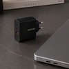 Blavec Ładowarka Sieciowa BC-11 GaN USB + 2xUSB-C QC PD 65W 3A - Czarna