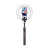 Blavec Ringlicht LED RGB P-50 Aura 25 cm Selfie mit Tripod und Fernbedienung - Schwarz