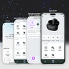 Blavec Bluetooth-Kopfhörer TWS Speak AI mit Live-Übersetzung - Weiß