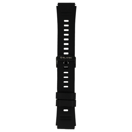Blavec Universalarmband für M-07 Raptor 22mm Silikon - Schwarz