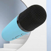 Blavec Kabelloser Lautsprecher Bluetooth WS-07 Karaoke Party 5W mit 2 Mikrofonen - Blau