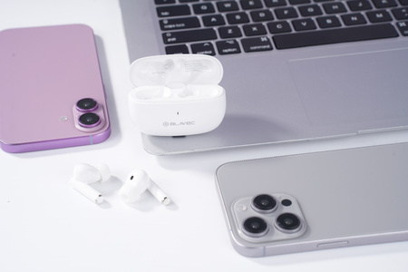 Blavec Bluetooth-Kopfhörer TWS BW-01 Pure - Weiß