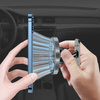 Blavec Autohalterung fürs Telefon BH-16B Carbon Magnetisch kompatibel mit MagSafe fürs Armaturenbrett - Schwarz