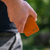 Blavec Magnetische Powerbank fürs Telefon BJ-04 10000 mAh 22,5W 3in1 kompatibel mit MagSafe USB-C - Orange Glas
