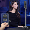 Blavec Selfie-Stick Aluminium Coco Mini P05 kompatibel mit MagSafe Tripod + Fernbedienung + Befestigung 0,41 m - Schwarz