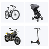 Blavec Fahrrad-/Motorradhalterung fürs Telefon BV-01 Velo für den Lenker - Schwarz