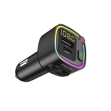 Blavec Auto-FM-Transmitter Flash Bluetooth MP3 PD 30W USB-C