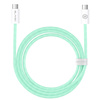 Blavec Kabel Candy mit Geflecht USB-C auf USB-C PD 60W 3A 1 m - Grün
